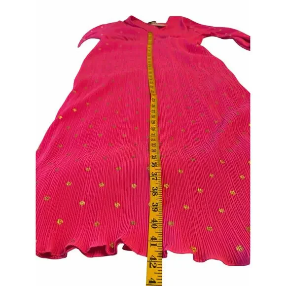 NWT Never Fully Dressed Pink Plisse Emma Dress - Size 20 - Picture 8 of 16